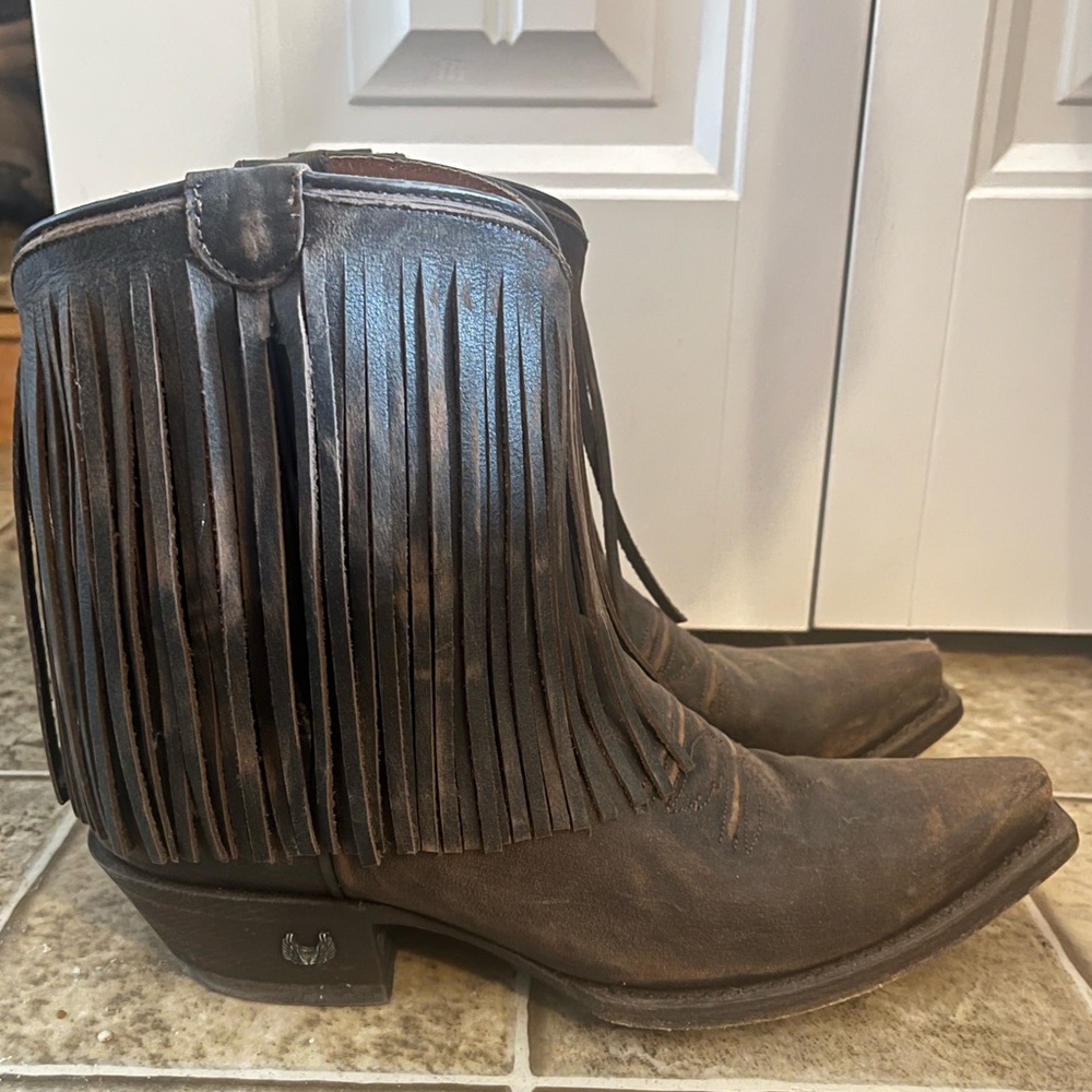 Fringe Cowgirl Boots